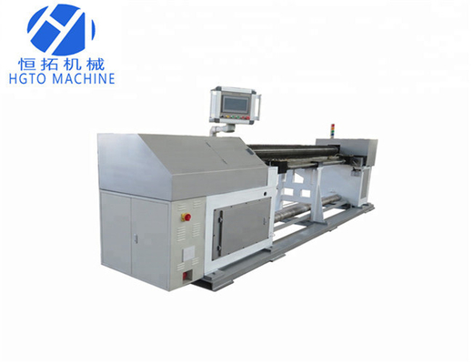 Máy đảo chiều CNC Làm Máy lưới thép hình lục giác Bưu kiện ống sắt