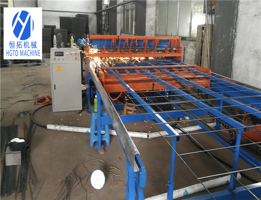 Sản xuất máy lưới thép hàn bằng khí nén ISO Pre duỗi thẳng