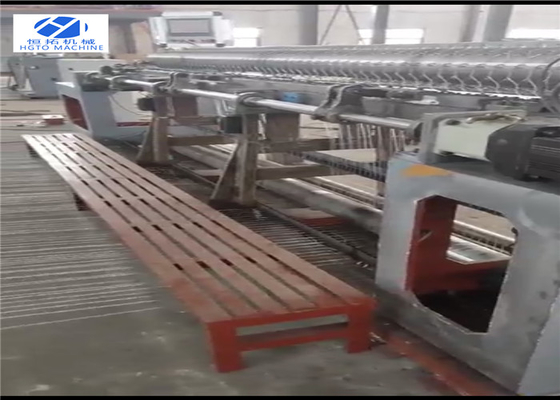 Máy dệt lưới lục giác 2500mm Cnc Loại ngược kiểu dệt với kích thước lưới lớn