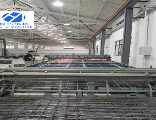 Máy hàn lưới dây Cnc 5-12mm với dây chuyền sản xuất đầy đủ