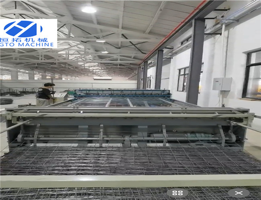 Sản xuất máy lưới thép hàn bằng khí nén ISO Pre duỗi thẳng