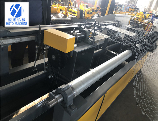 Máy tạo liên kết chuỗi chống ăn mòn HGTO, Máy làm hàng rào lưới thép ISO9001