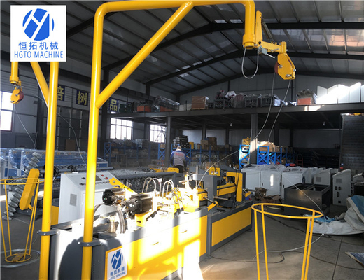 Máy lưới liên kết chuỗi ISO chống gỉ, Máy làm lưới hàng rào 220v