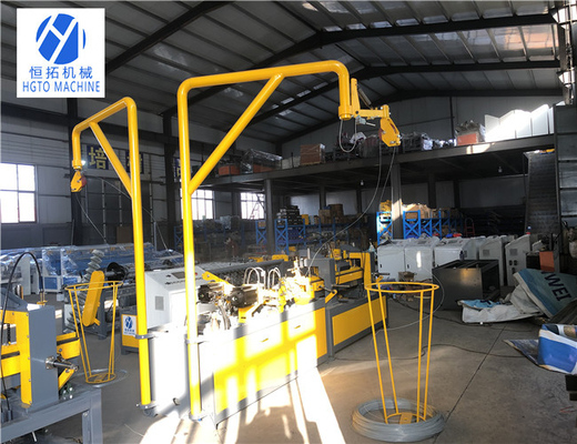 Máy hàng rào liên kết chuỗi động cơ PLC Servo Máy chống ăn mòn tự động