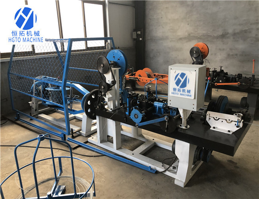 Máy làm lưới chống ăn mòn 3KW, Thiết bị hàng rào dây Barb đa năng
