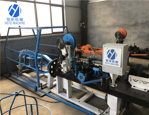 Máy dây thép gai Gi hoàn toàn tự động Sản lượng cao