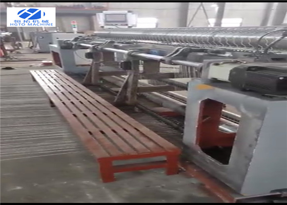 Máy dệt lưới lục giác 2500mm Cnc Loại ngược kiểu dệt với kích thước lưới lớn