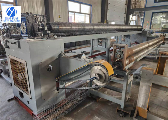 Máy dệt lưới lục giác 3000mm Cnc cho tường sân vườn