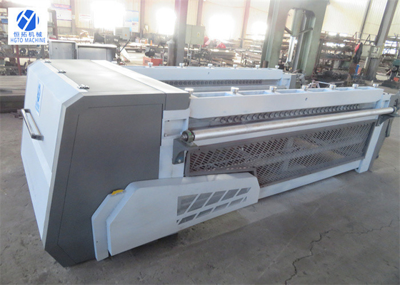 Máy làm lưới cá lục giác PLC, Máy làm lưới nông sản xoắn kép