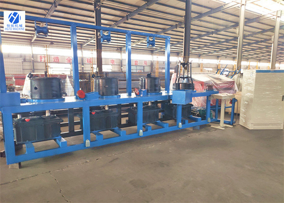 Máy kéo dây ròng rọc sắt khô Điều khiển PLC đa chức năng