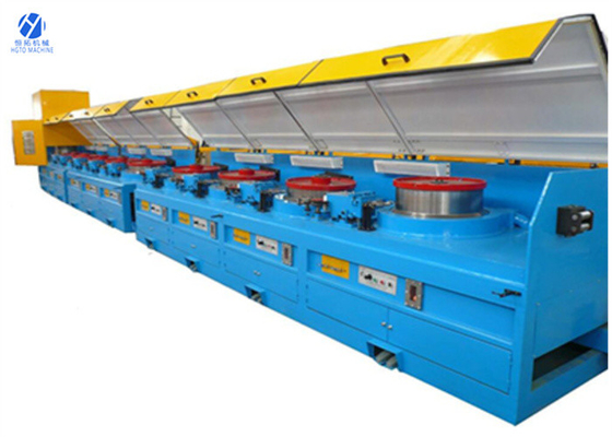 Máy kéo dây carbon cao ISO 18.5kw, Máy kéo thép chống va đập