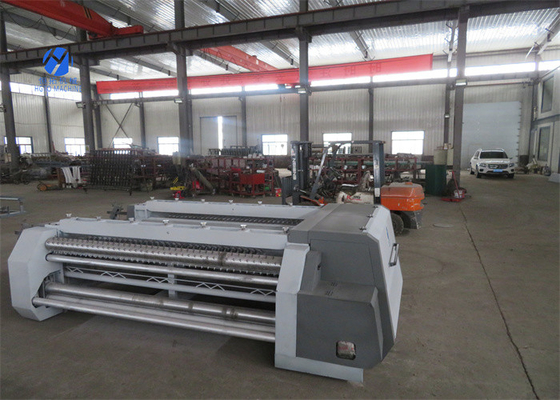 Máy làm lưới cá xoắn đôi 2mm ba pha